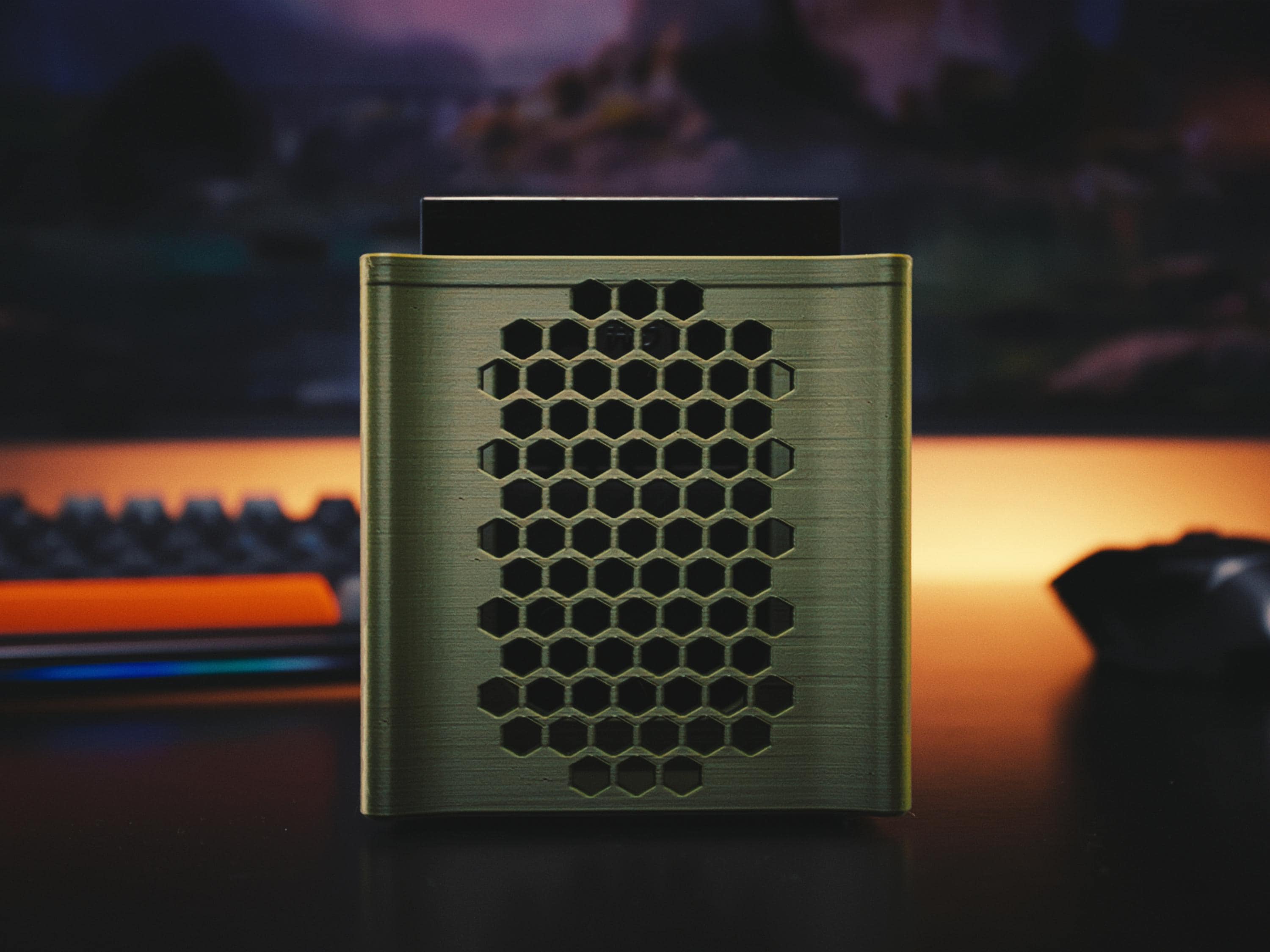 WD Elements Portable Organizer – Holds 4 Drives, Magnetic Lid | 3D Printed HDD Storage Box