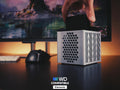 WD Elements Portable Organizer – Holds 4 Drives, Magnetic Lid | 3D Printed HDD Storage Box