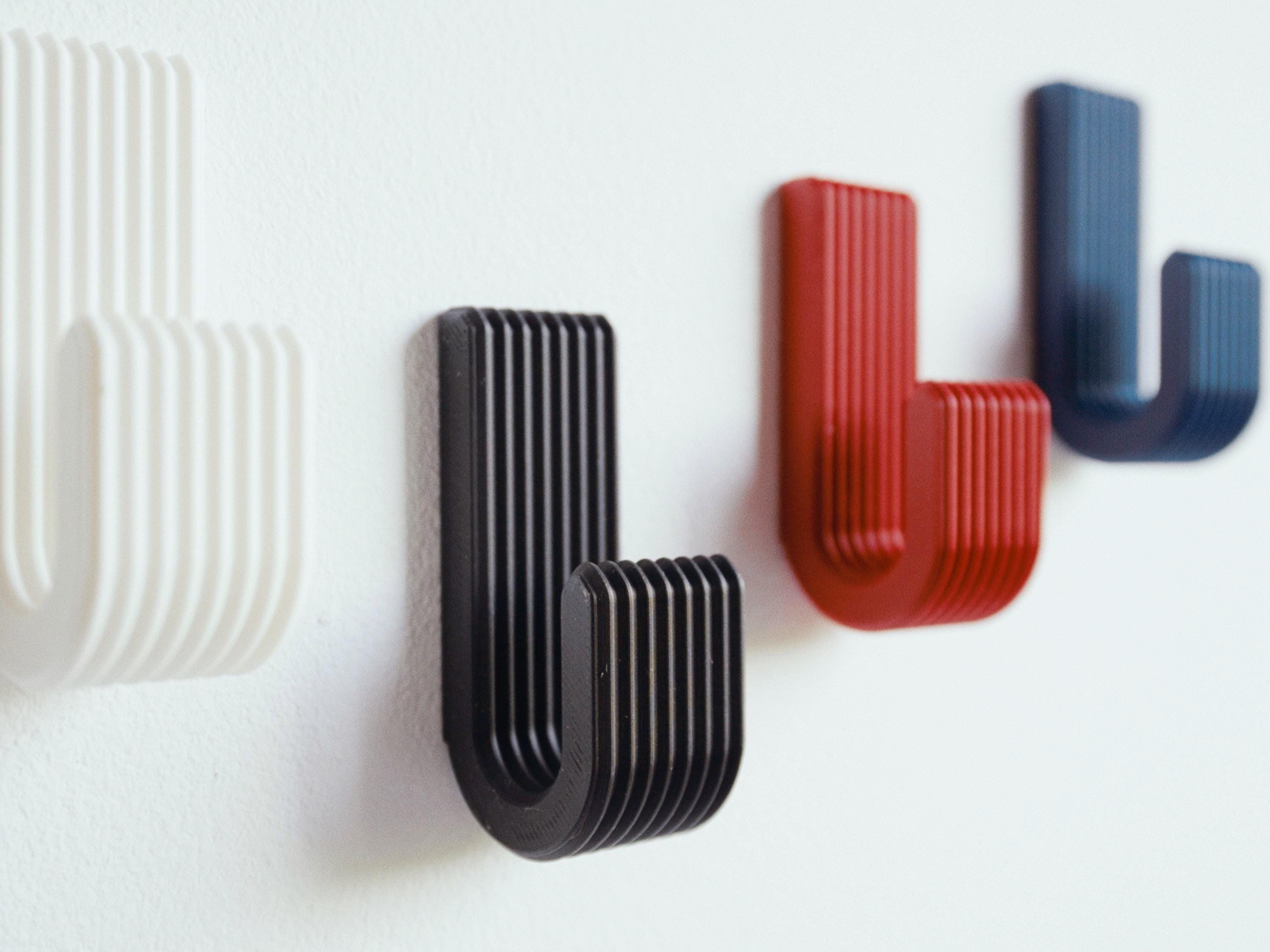 Modern Adhesive Wall Hooks – Entryway Coat Rack, Bathroom Towel Hooks, Kids Room Hangers