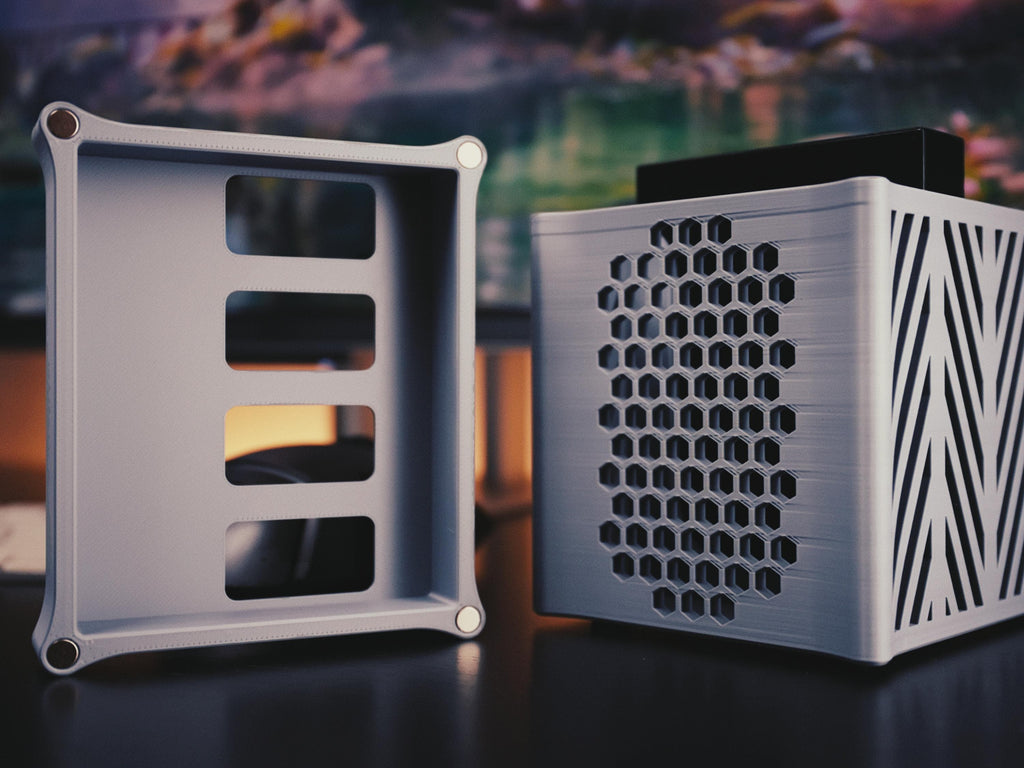 WD Elements Portable Organizer – Holds 4 Drives, Magnetic Lid | 3D Printed HDD Storage Box