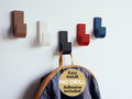 Modern Adhesive Wall Hooks – Entryway Coat Rack, Bathroom Towel Hooks, Kids Room Hangers