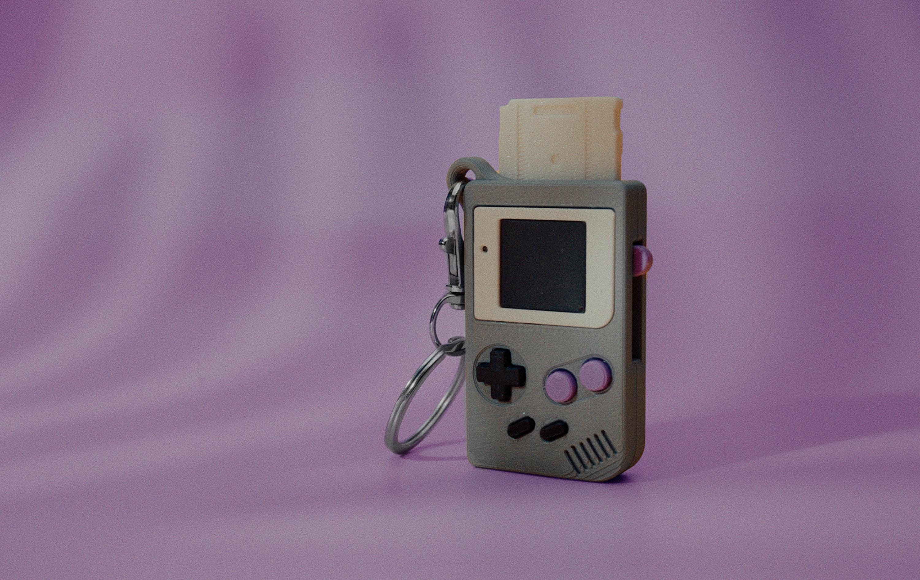 Mini Gameboy Keychain – Retro Fidget Toy for Gamers & Collectors