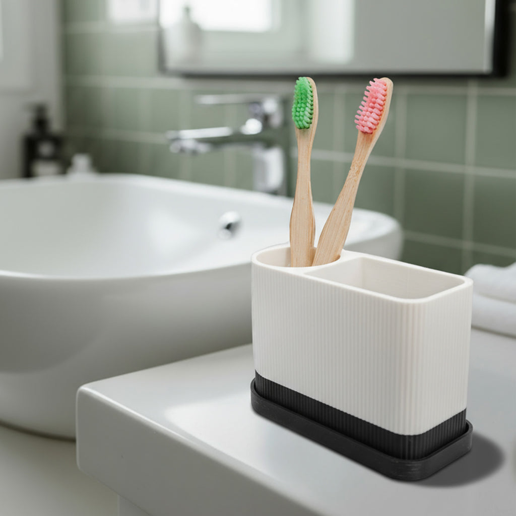 AirFlow Toothbrush Holder: Hygienic, Fast-Drying, Minimalist Bathroom Organizer